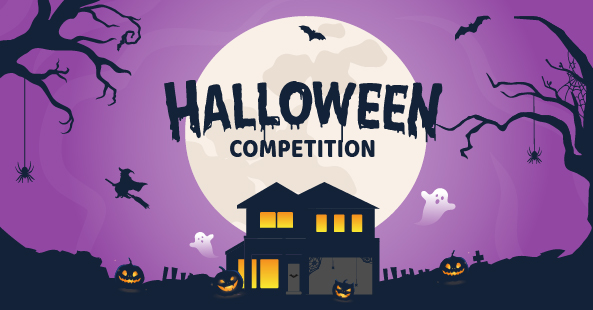 Halloween competition poster