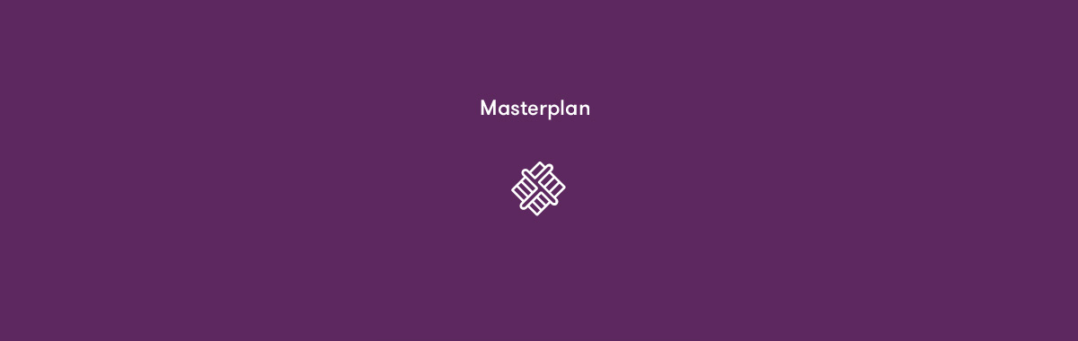 Purple Masterplan thumbnail with white icon for Evergreen Spring Farm by AVJennings located in Spring Farm, NSW 2570. Houses for sale spring farm, house and land packages Spring Farm. 