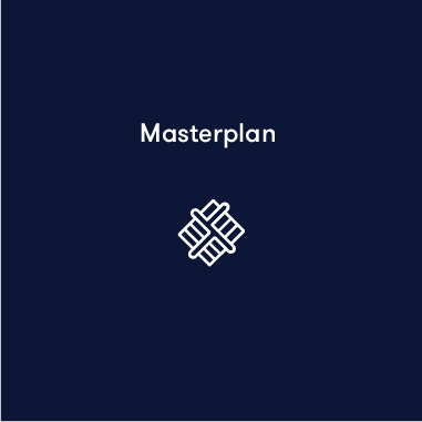 Dark blue thumbnail with white Masterplan text for Rosella Rise community by AVJennings located in Warnervale, NSW 2259. Land for sale Warnervale, house and land packages Warnervale. 