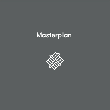 Grey Masterplan thumbnail with white text and icon, for Cadence Ripley community by AVJennings located in Ripley, QLD, 4306. Land for sale, houses for sale in Ripley.