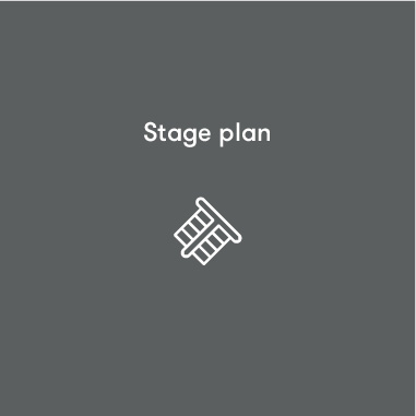 Grey Stage plan thumbnail with white text and icon, for Cadence Ripley community by AVJennings located in Ripley, QLD, 4306. Land for sale, houses for sale in Ripley.